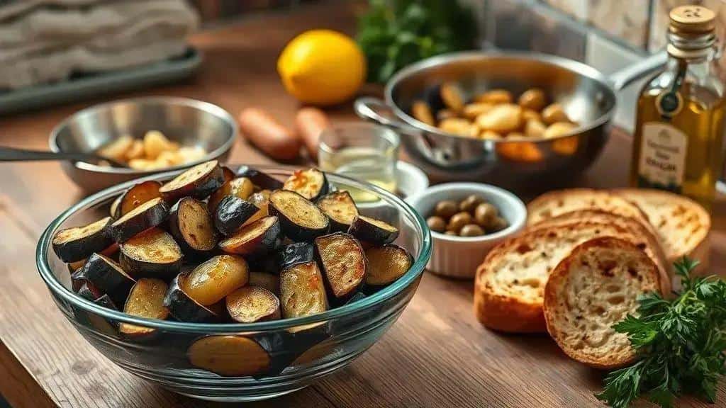 Como preparar o Antepasto de Berinjela (passo a passo prático)