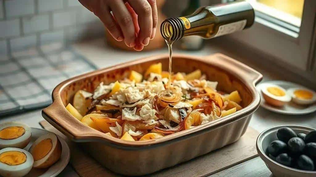 Como preparar o bacalhau de Natal à Gomes de Sá