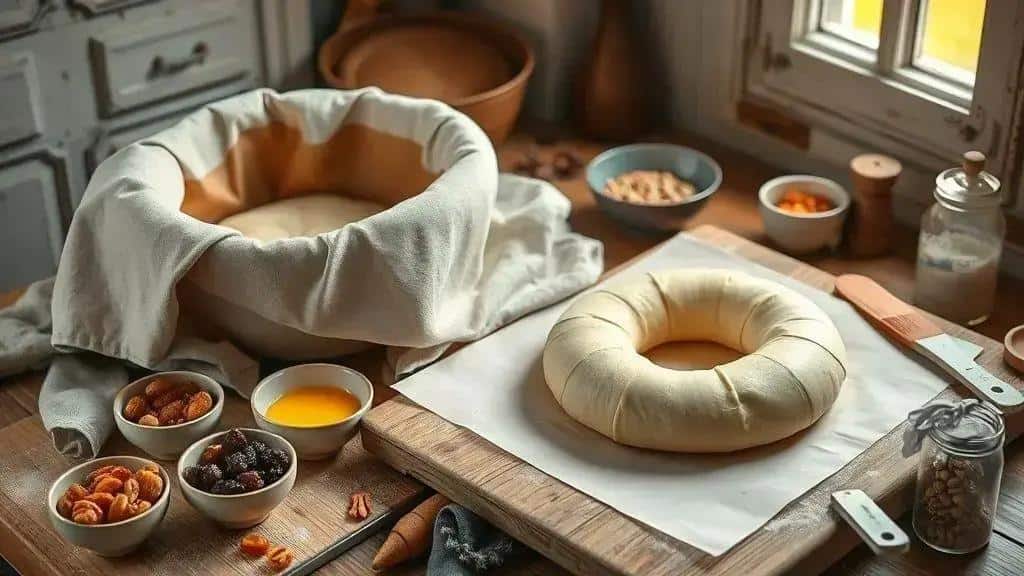 Como preparar o Bolo Rei português passo a passo