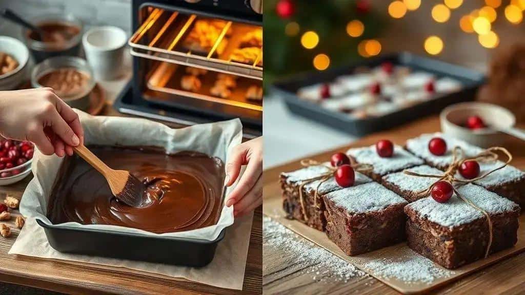 Como preparar o Brownie de Natal: passo a passo