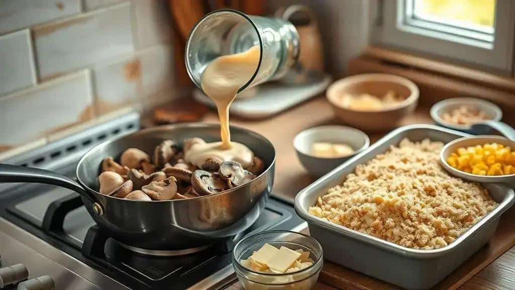 Como preparar o fricassê vegano de cogumelos