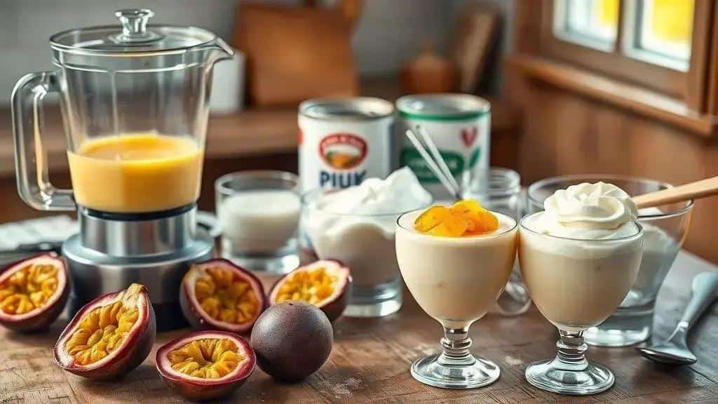 Como preparar o mousse de maracujá (passo a passo)