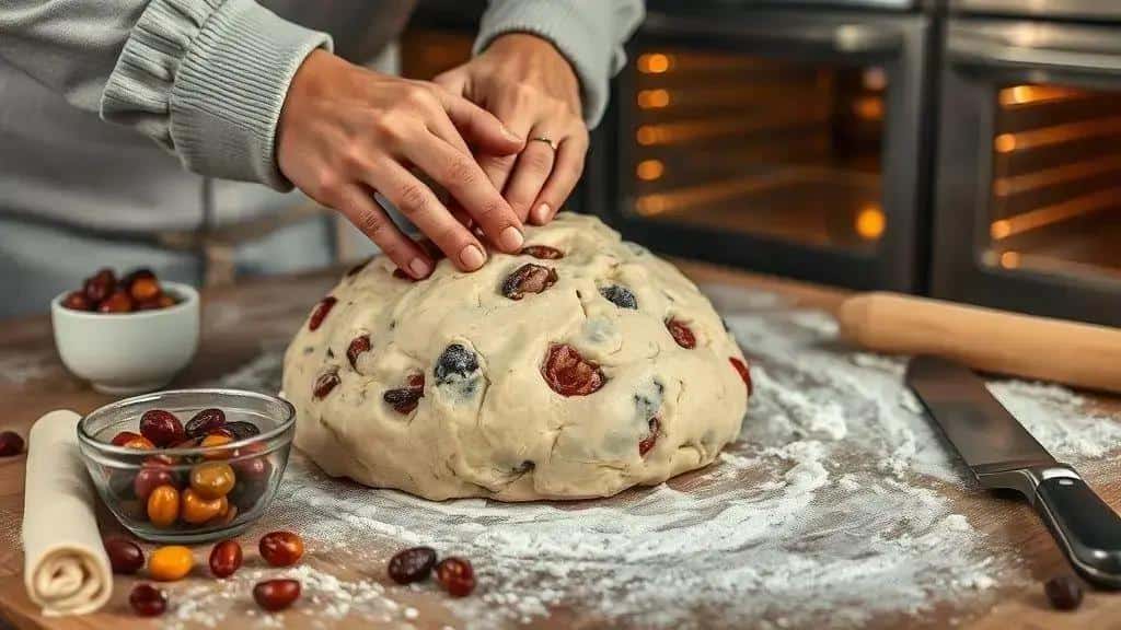 Como preparar o Stollen (passo a passo)