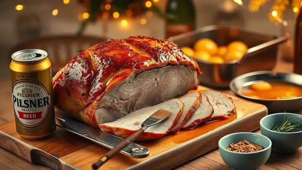 Como preparar pernil assado na cerveja passo a passo Como preparar pernil assado na cerveja passo a passo