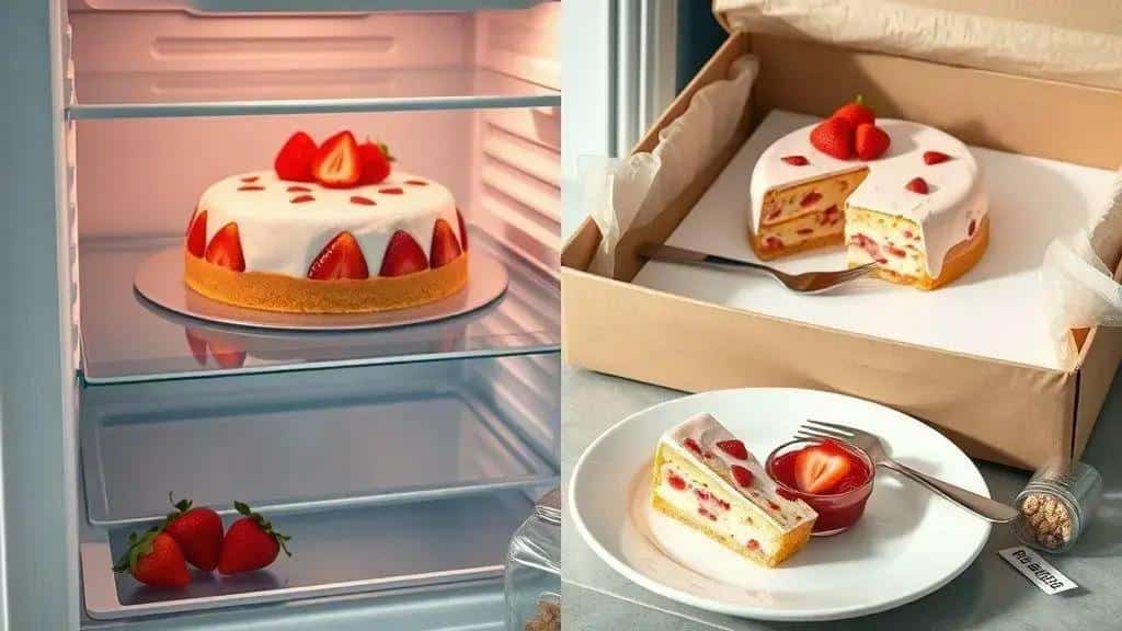 Conservação, antecedência e rendimento da torta