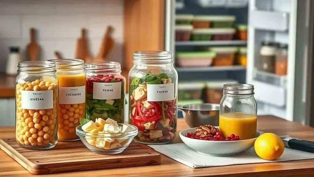 Conservação e preparo antecipado sem perder sabor