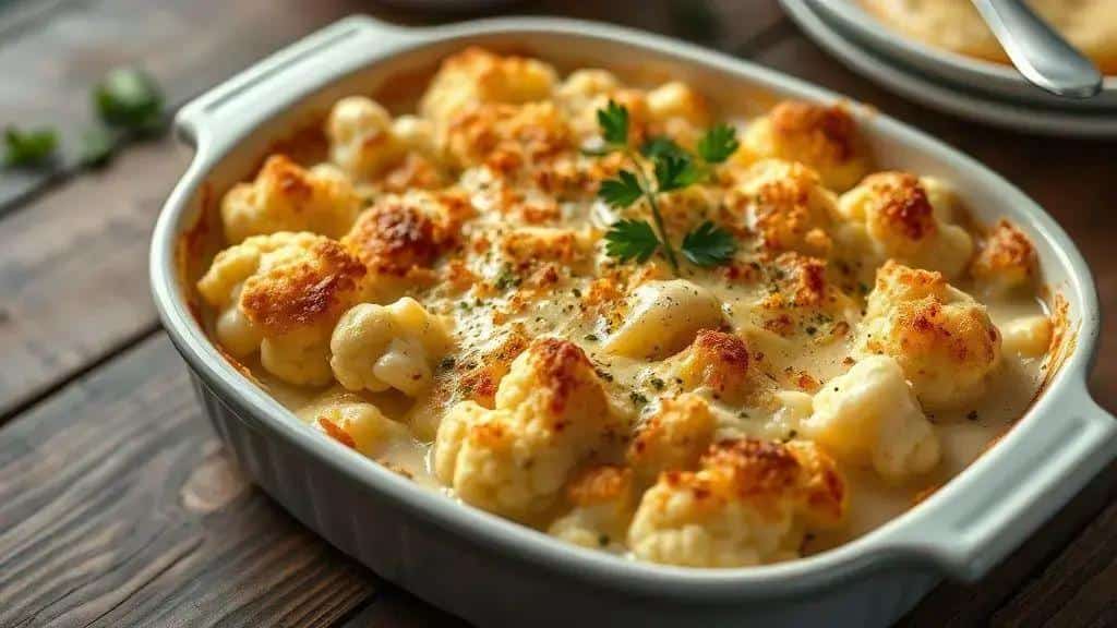 Couve-flor Gratinada