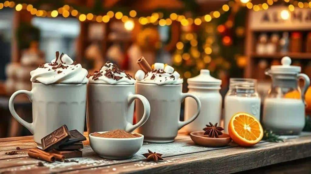 Curiosidades sobre o chocolate quente e tradições europeias de Natal