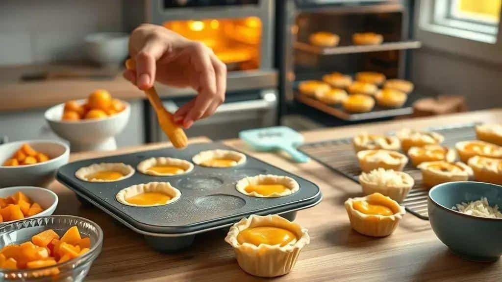 Dicas para assar e montar mini quiches perfeitos