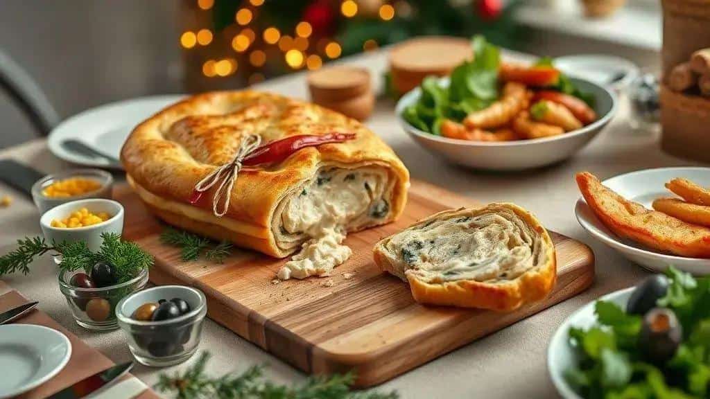 Dicas para montar a ceia e servir o empadão natalino com charme Dicas para montar a ceia e servir o empadão natalino com charme