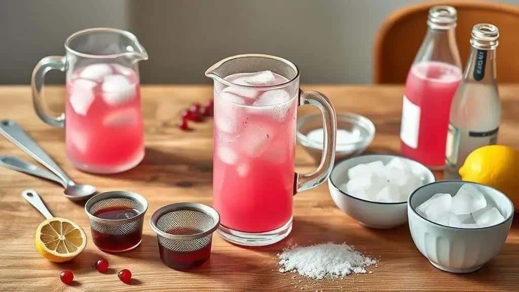 Erros comuns ao fazer limonada rosa com groselha e como evitar
