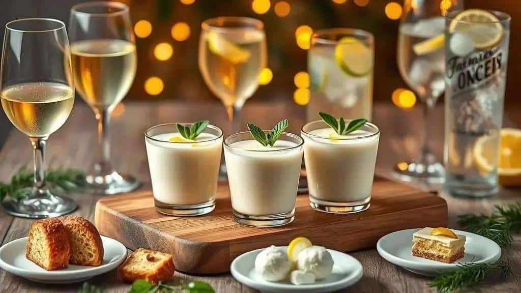 Harmonização com bebidas e outras sobremesas natalinas