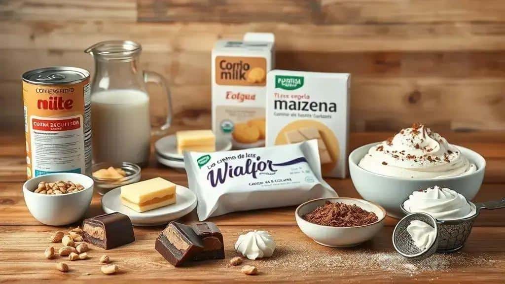 Ingredientes da receita Sonho de Valsa na Travessa
