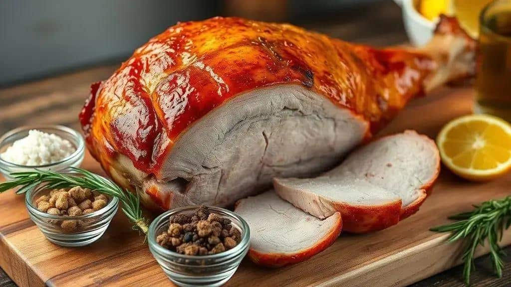 Pernil Suíno de Natal Desossado e Marinada Secreta
