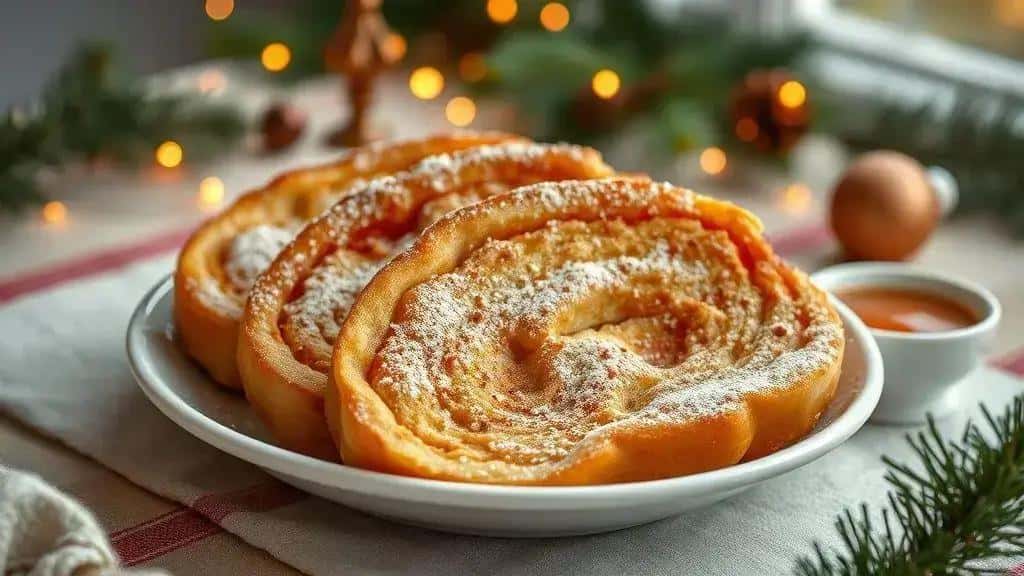 Rabanada de Natal Assada no Forno