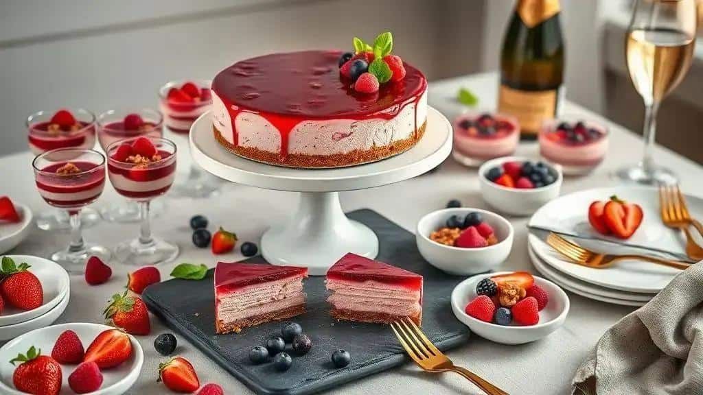 Sugestões de apresentação e combinações de sabores para festas