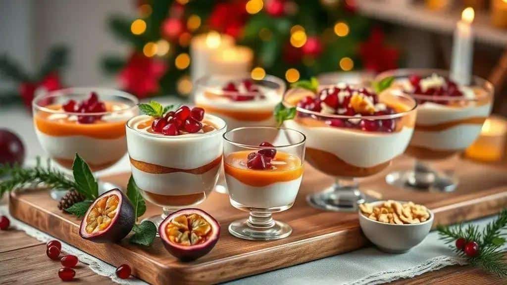 Sugestões de apresentação para a ceia