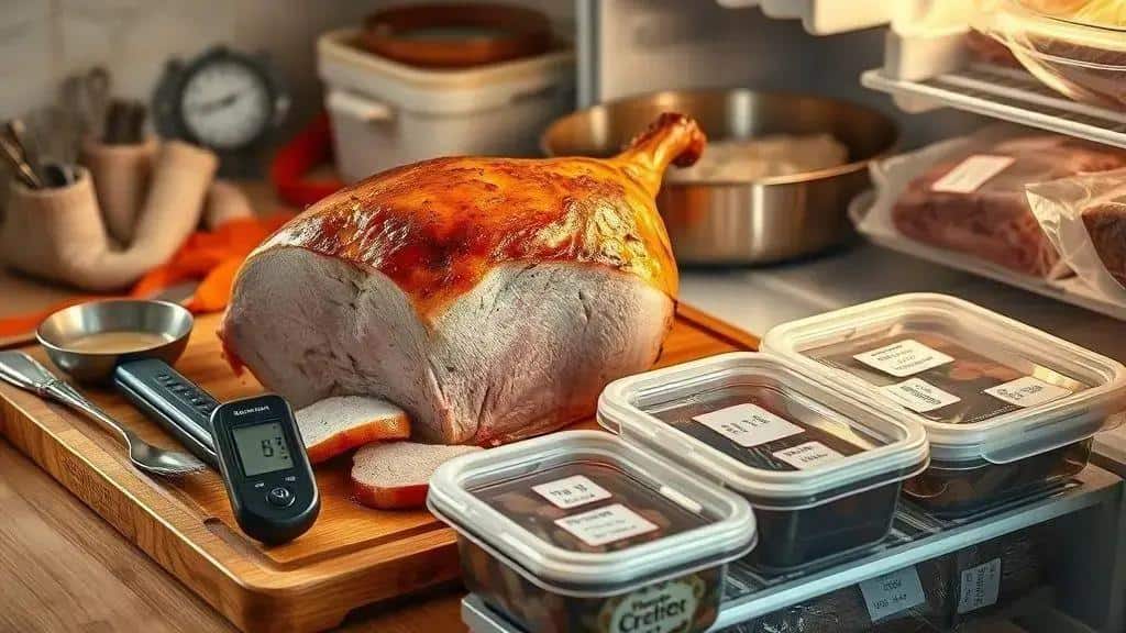 Tempo de preparo, cocção e armazenamento seguro