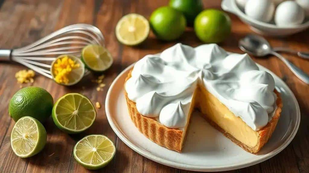 Torta de Limão com Merengue Suíço (Refrescante)