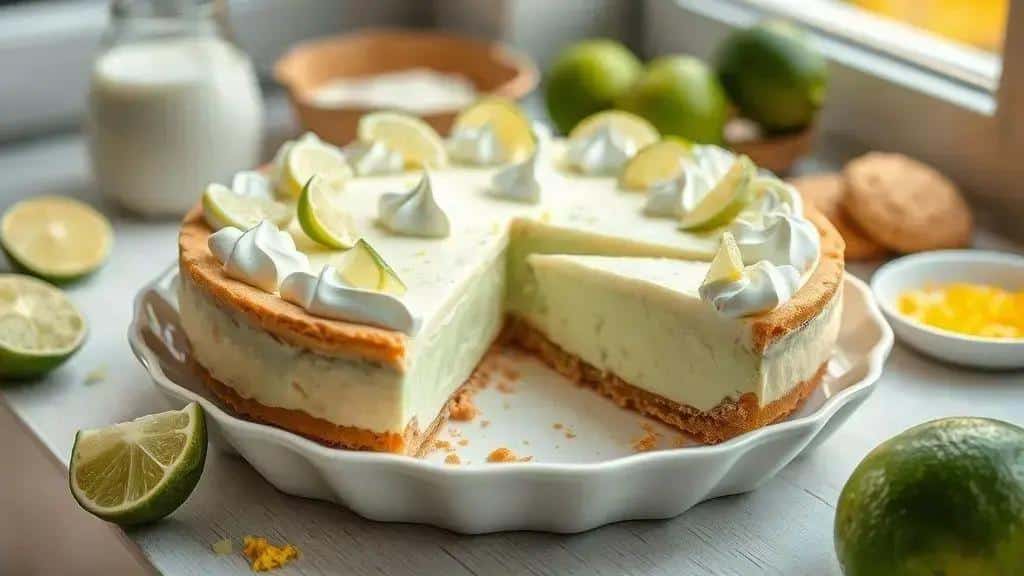 Torta de Limão Gelada