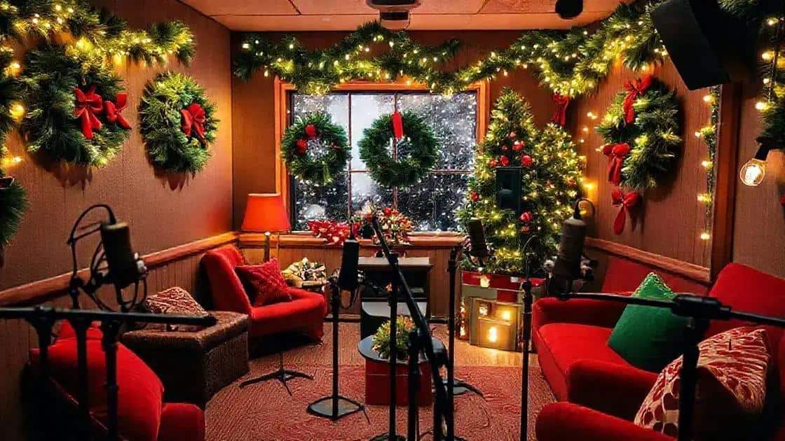 O que é um podcast de natal?