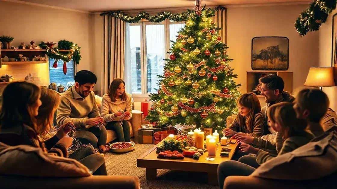 Atividades familiares que fortalecem laços no Natal