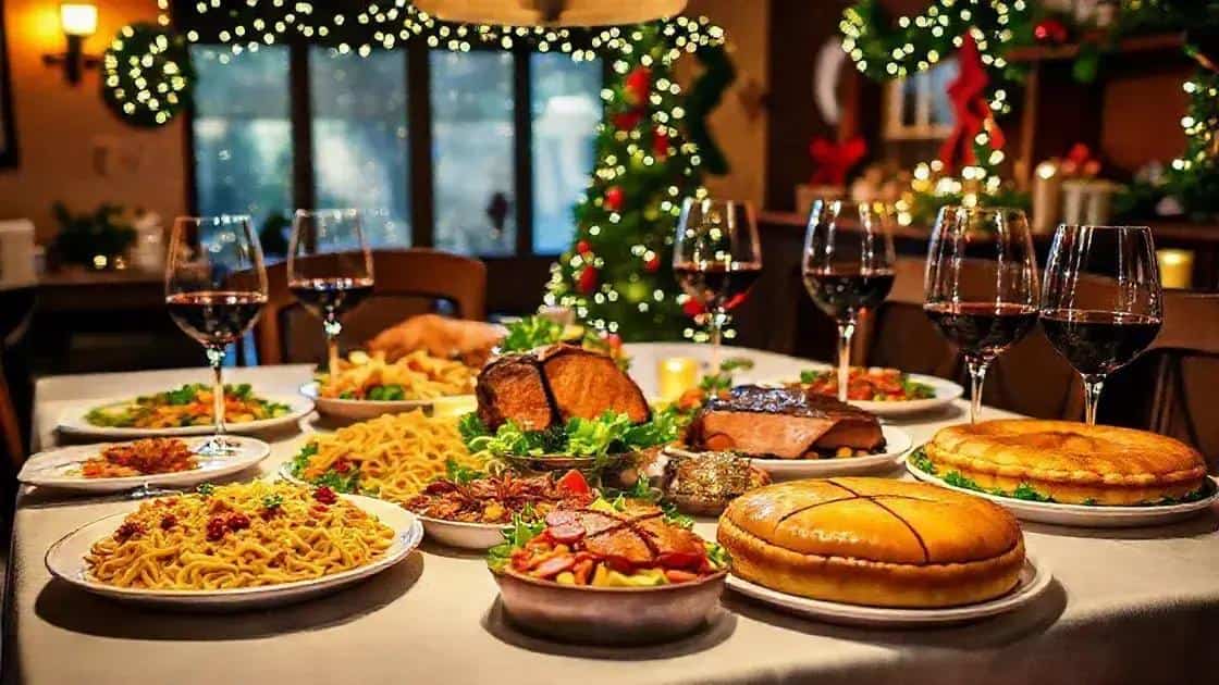 Gastronomia típica do natal em gramado