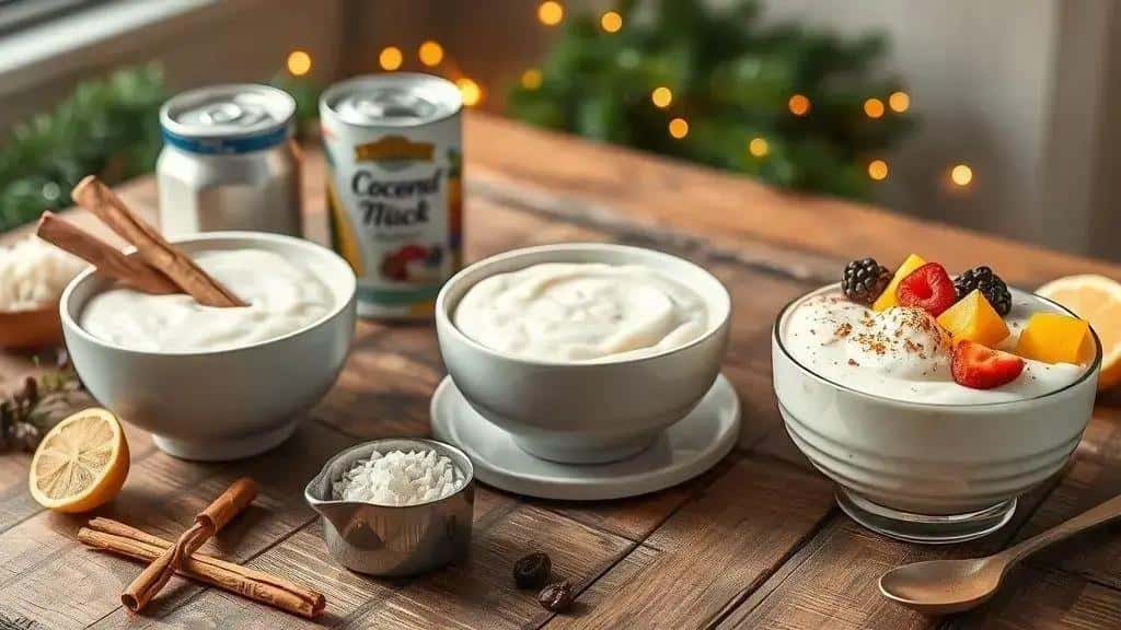 Variações do arroz doce: versões vegana, light e com frutas