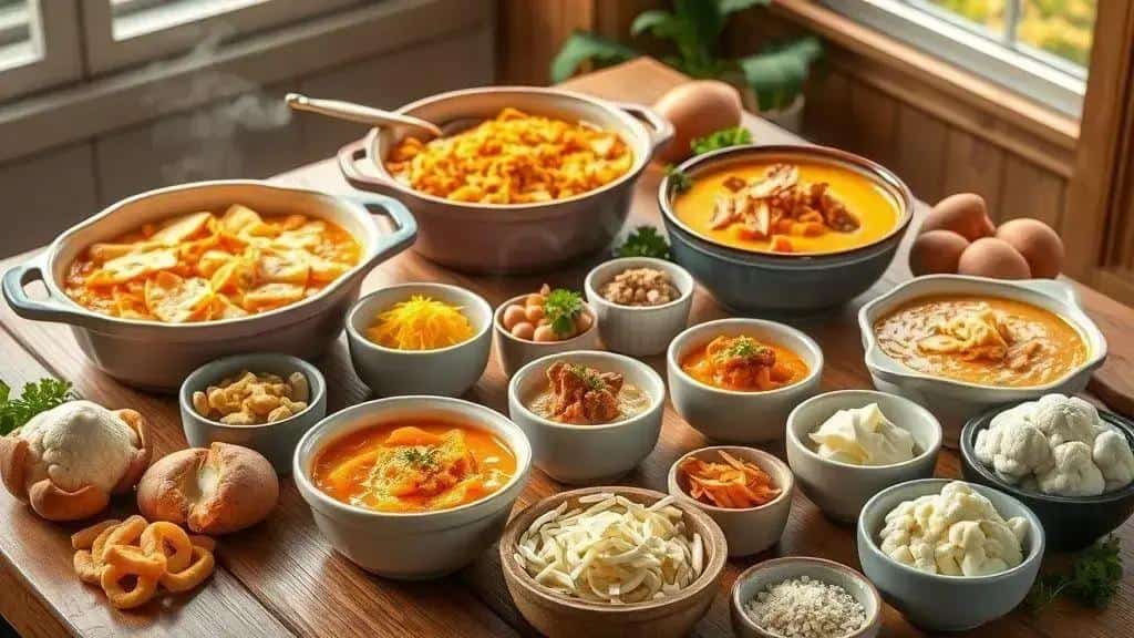 Variações do escondidinho de carne seca