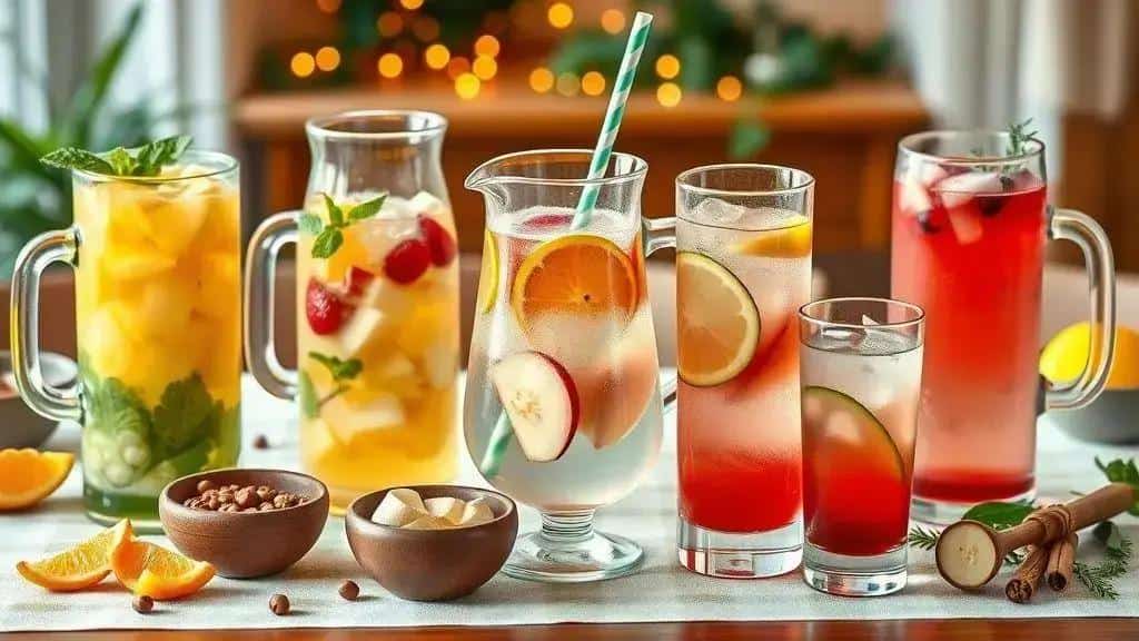 Variações do ponche de frutas para todos os gostos