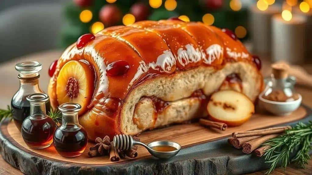 Variações do Tender de Natal: frutas, licores e especiarias