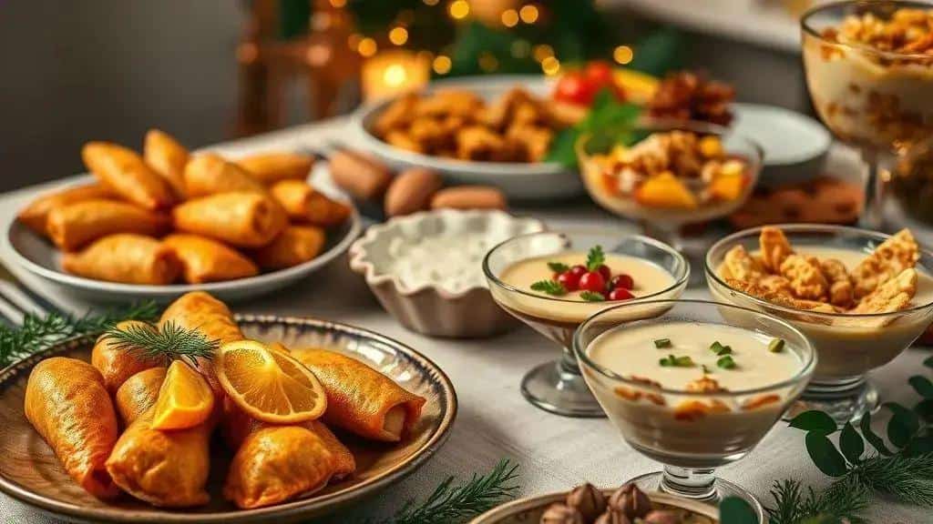 10 Receitas Mais Servidas em Festas de Fim de Ano 2025