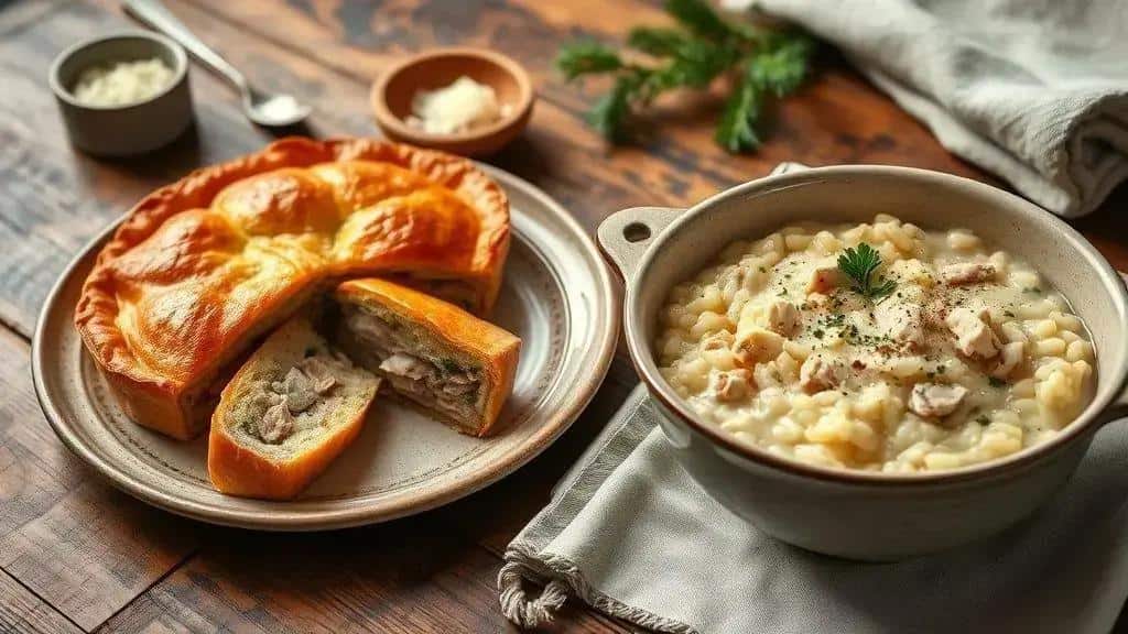 3. torta salgada e 4. risoto cremoso: ideias rápidas e dicas