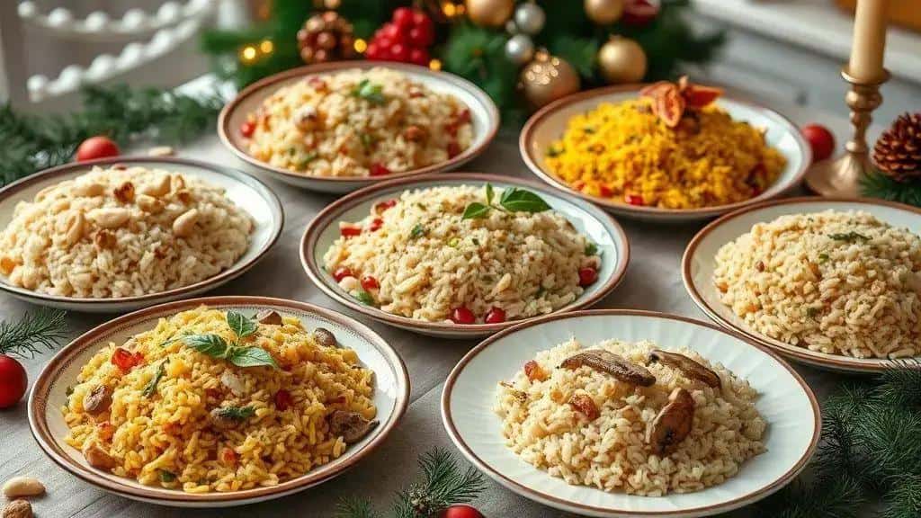 5 Receitas de Arroz Diferente para o Natal de 2025