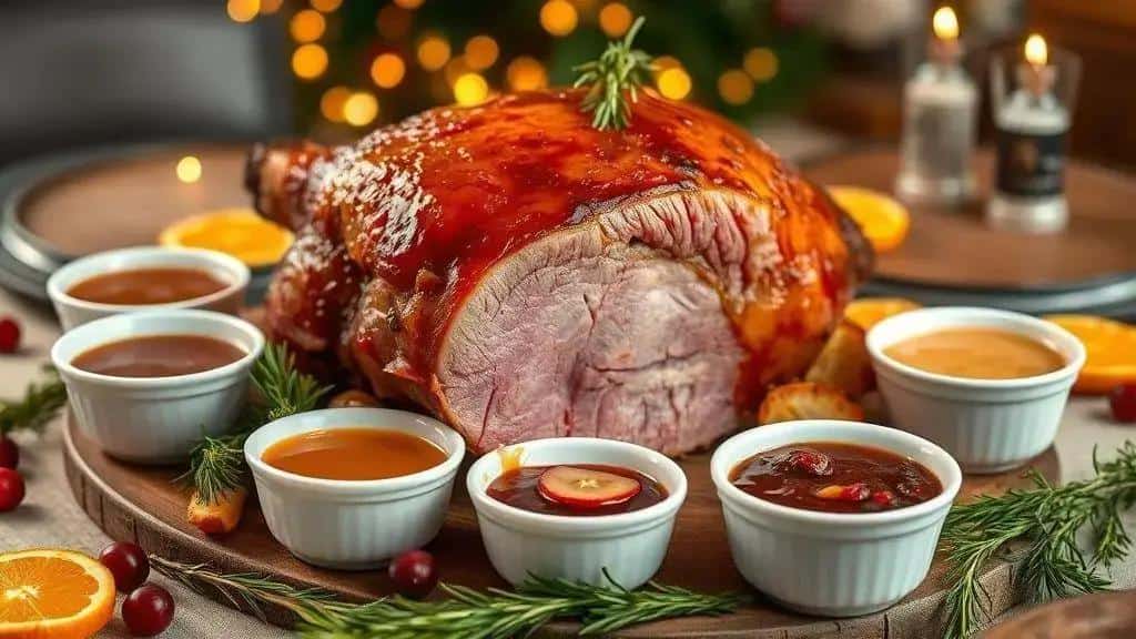 5 Receitas de Tender com Molhos Diferentes para o Fim de Ano