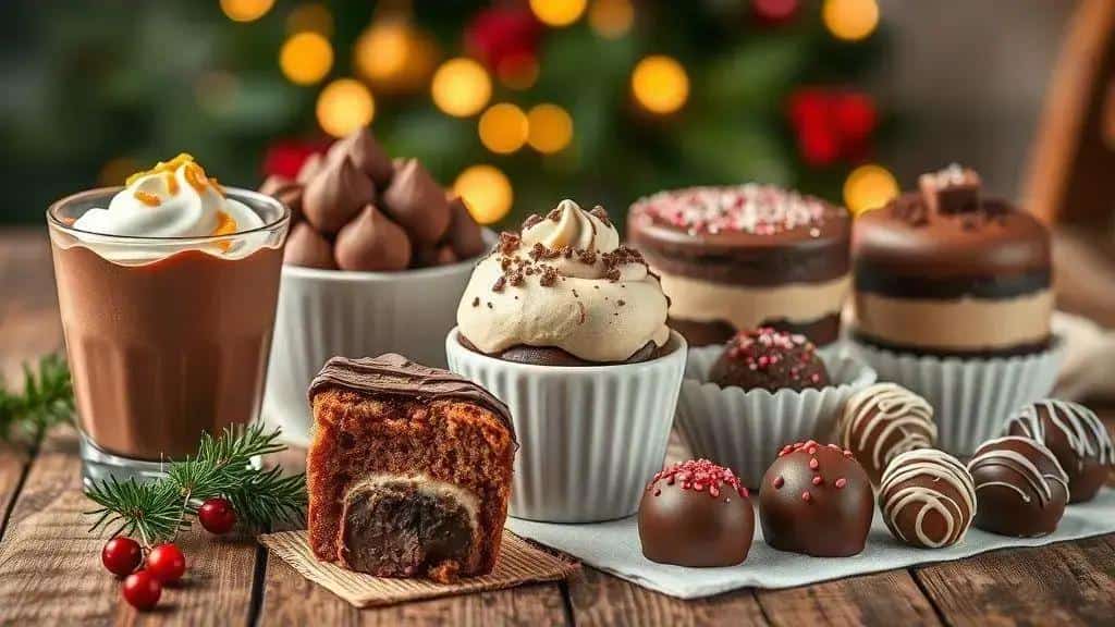 6 Sobremesas com Chocolate para o Natal 2025