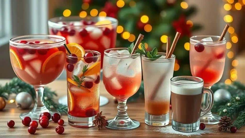 7 Bebidas sem Álcool para o Natal em Família