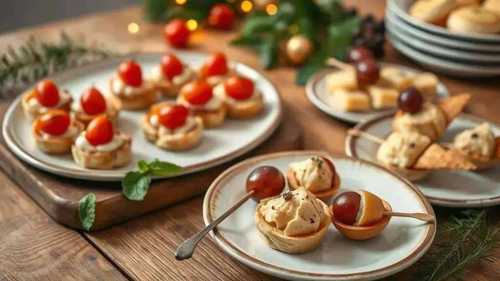 7 Melhores Receitas de Entradas para Festas de Fim de Ano
