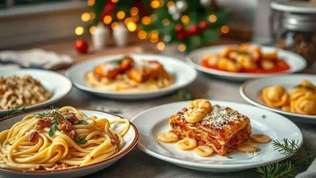 7 Melhores Receitas de Massas para Festas de Fim de Ano 2025