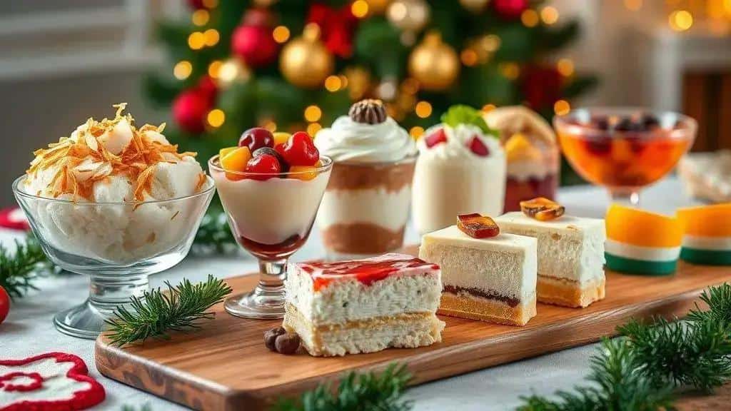 8 Doces Gelados para o Natal Brasileiro 2025
