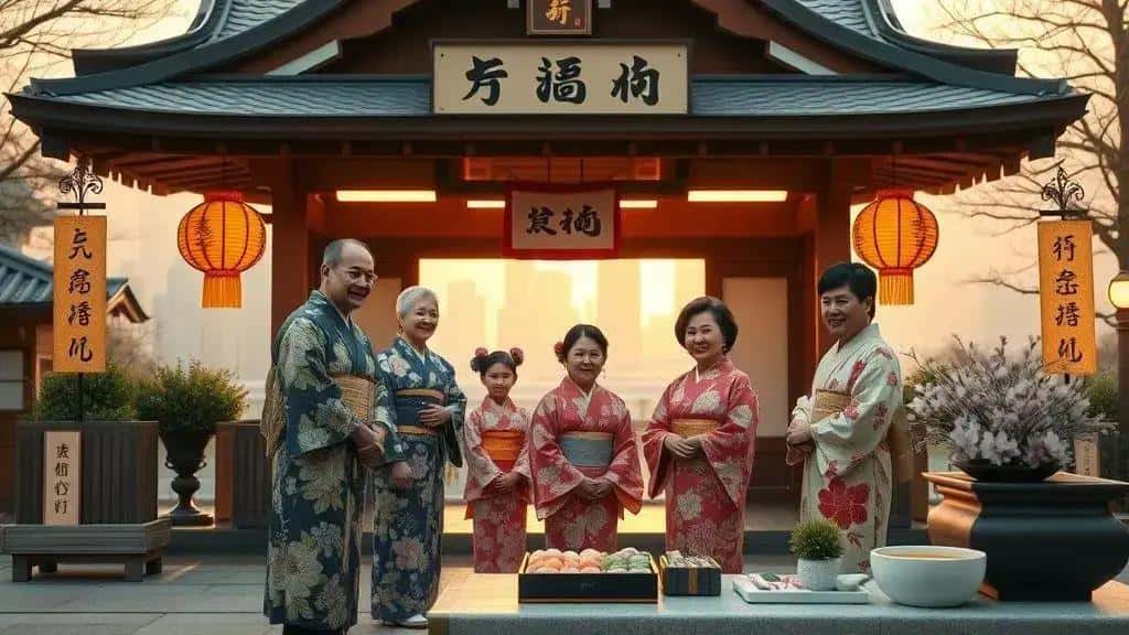 A Tradição do Ano Novo no Japão: Como Comemorar o Oshogatsu em Tóquio.