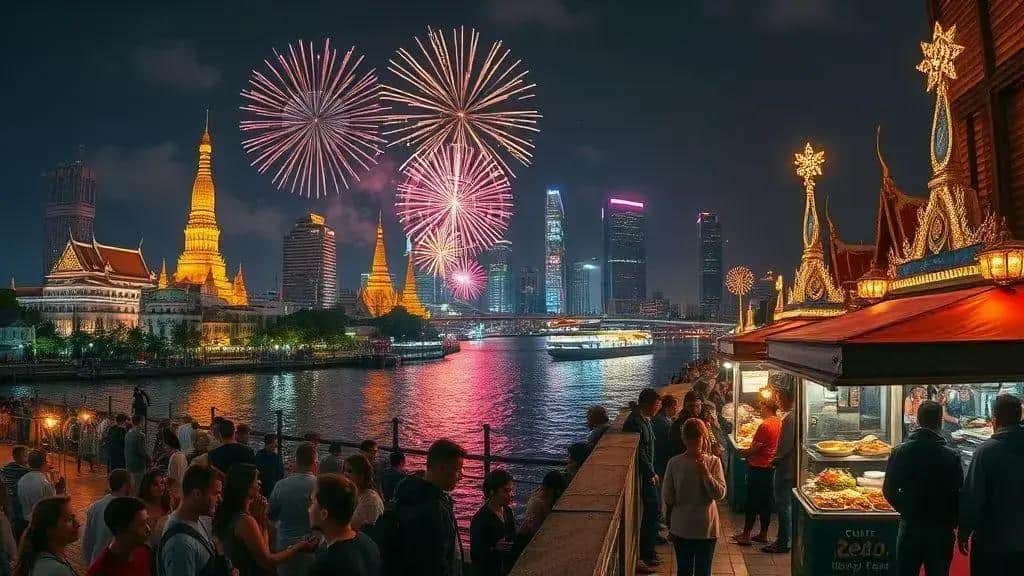 Ano Novo em Bangkok 2025: Como aproveitar a festa na Ásia