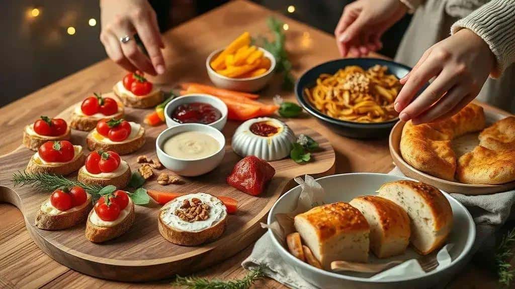 Aperitivos e pratos fáceis para salvar a ceia