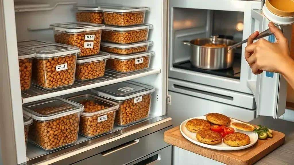 Armazenamento, congelamento e reaproveitamento de sobras Armazenamento, congelamento e reaproveitamento de sobras