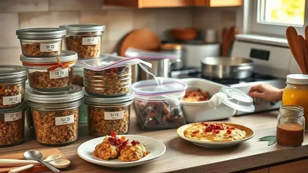 Armazenamento e reaproveitamento de sobras Armazenamento e reaproveitamento de sobras
