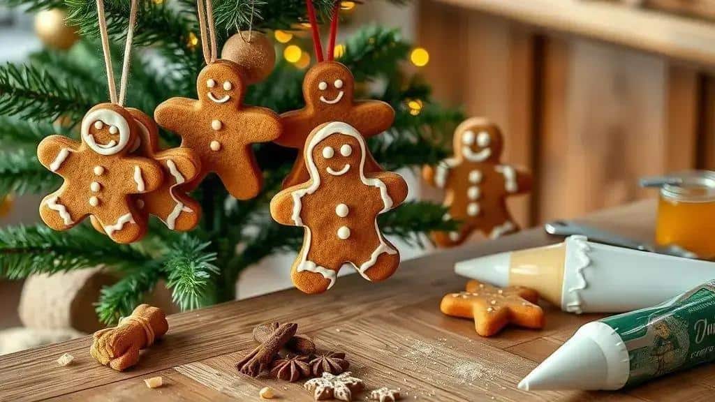 As 6 Melhores Receitas de Biscoito de Gengibre para Decorar a Árvore