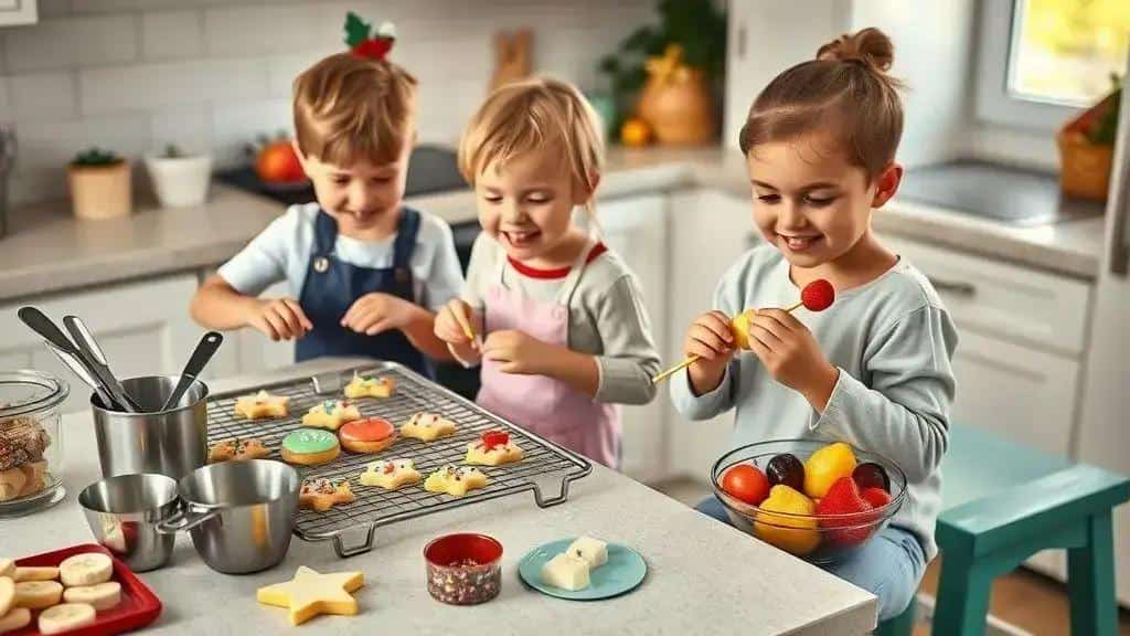 Atividades e receitas fáceis para crianças aprenderem