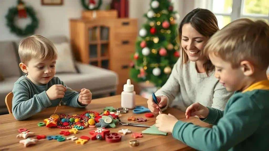 Benefícios da coordenação motora nas crianças durante o Natal