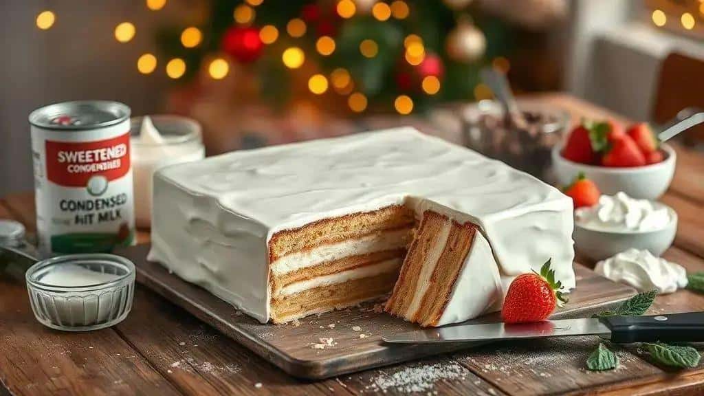 bolo gelado de leite condensado: passo a passo e versões