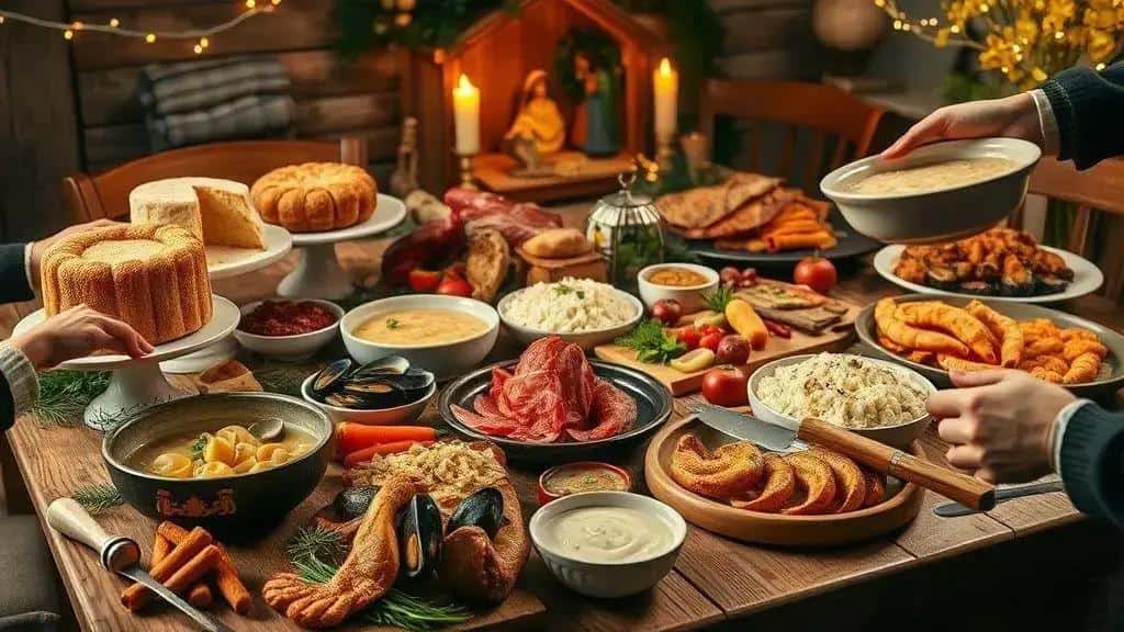 Ceias e pratos típicos: o que esperar Ceias e pratos típicos: o que esperar